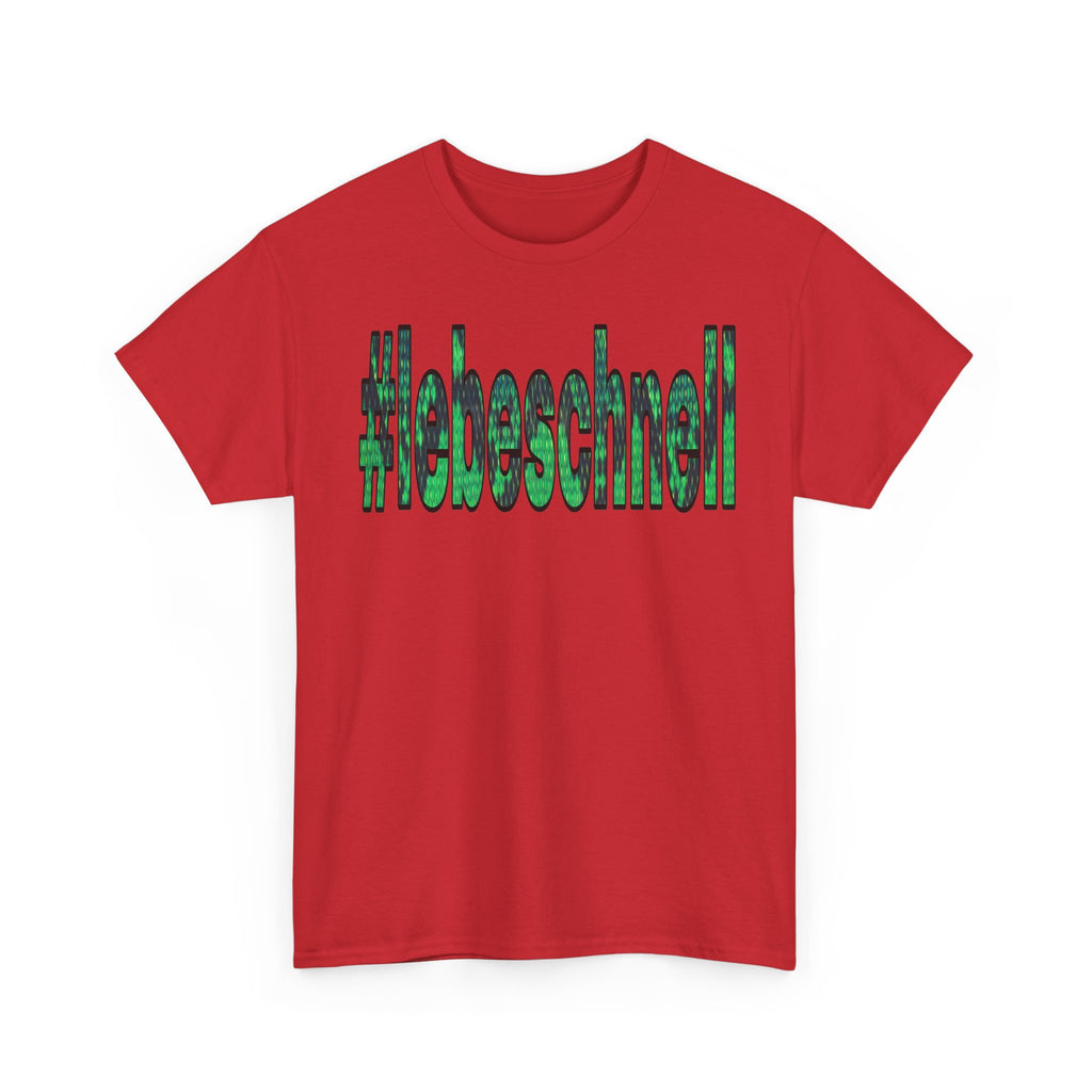 matschige Farbe #lebeschnell shirt