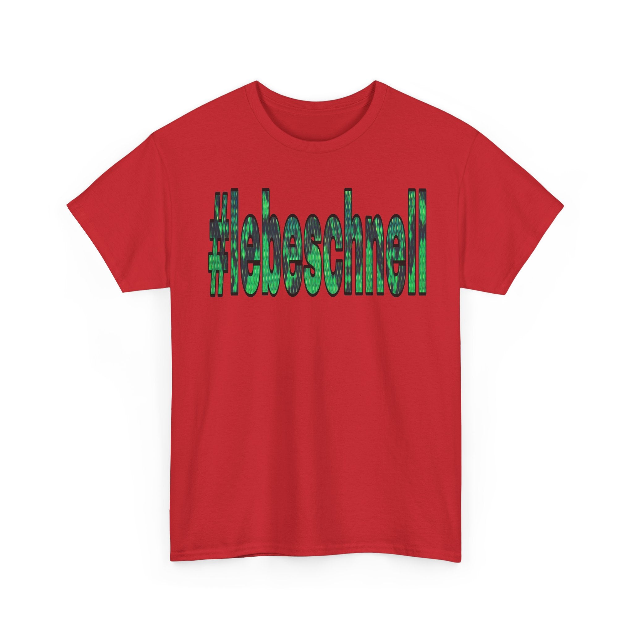 matschige Farbe #lebeschnell shirt